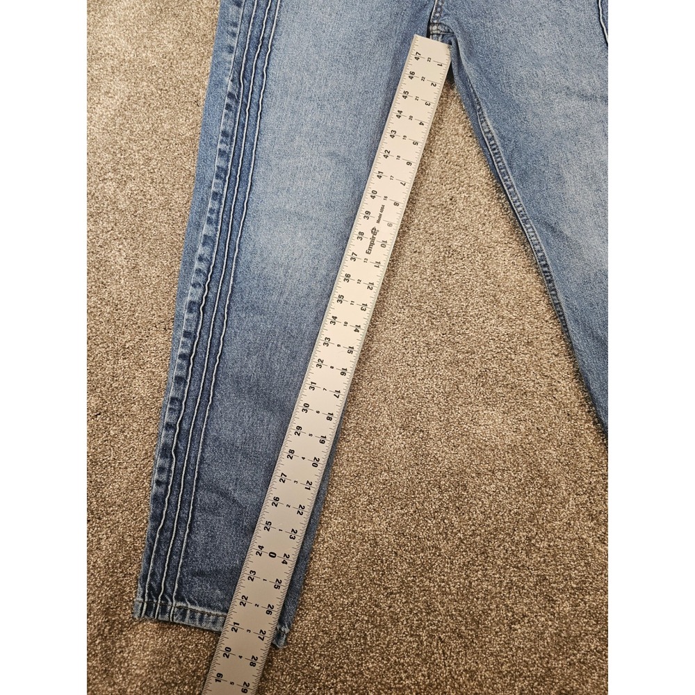 BDG Urban Outfitters Mom Jeans Blue High Waisted Seam Detail W31 L32 Womens - Picture 11 of 15